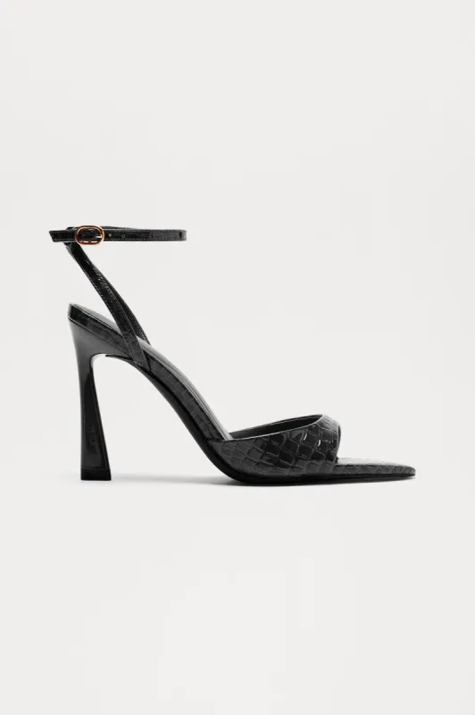 Seraphine Stiletto Heels - Black sold by Fashion Nova