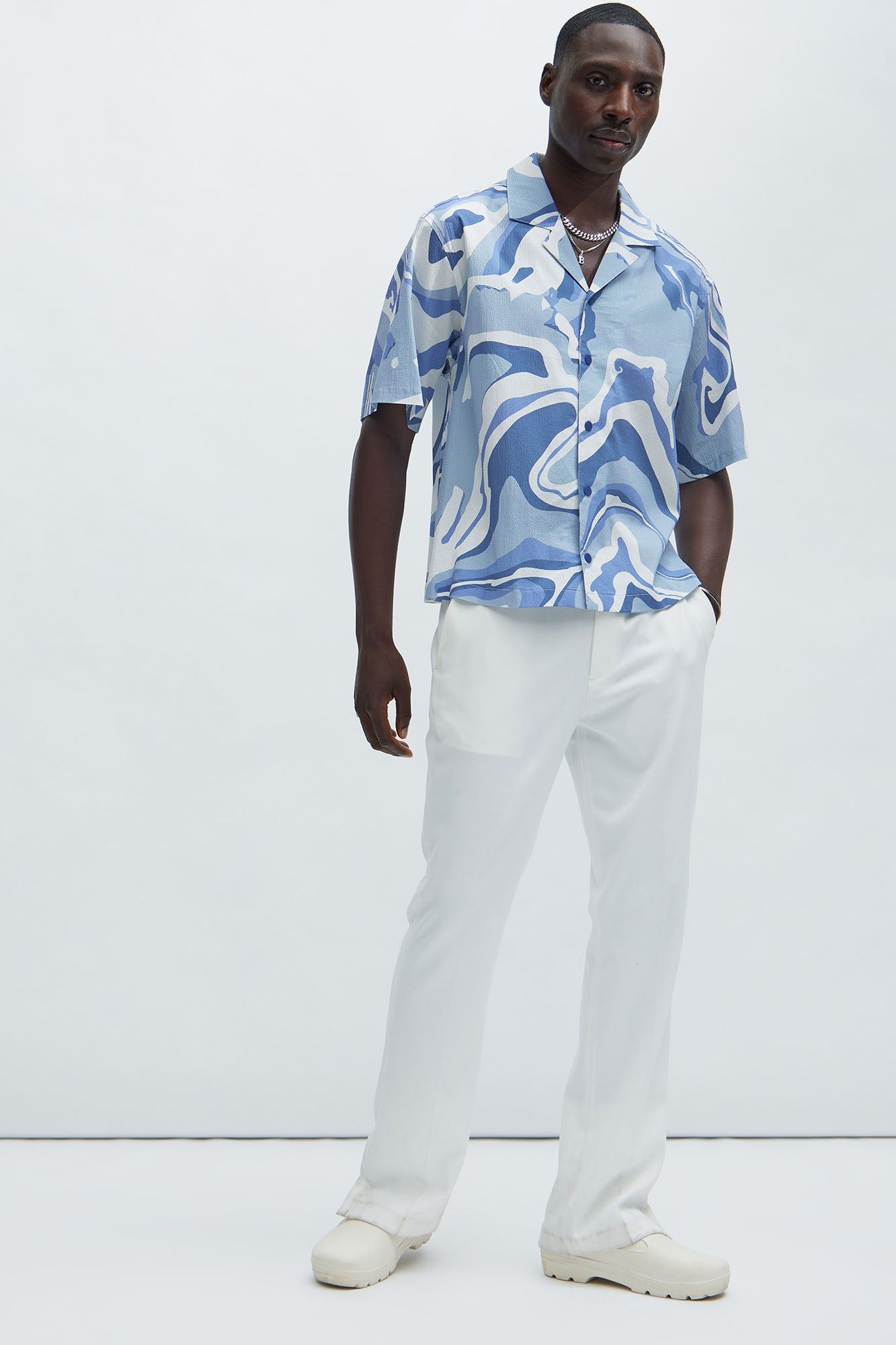 Cumulus Shirt - Blue/combo sold by Fashion Nova product image thumbnail 2