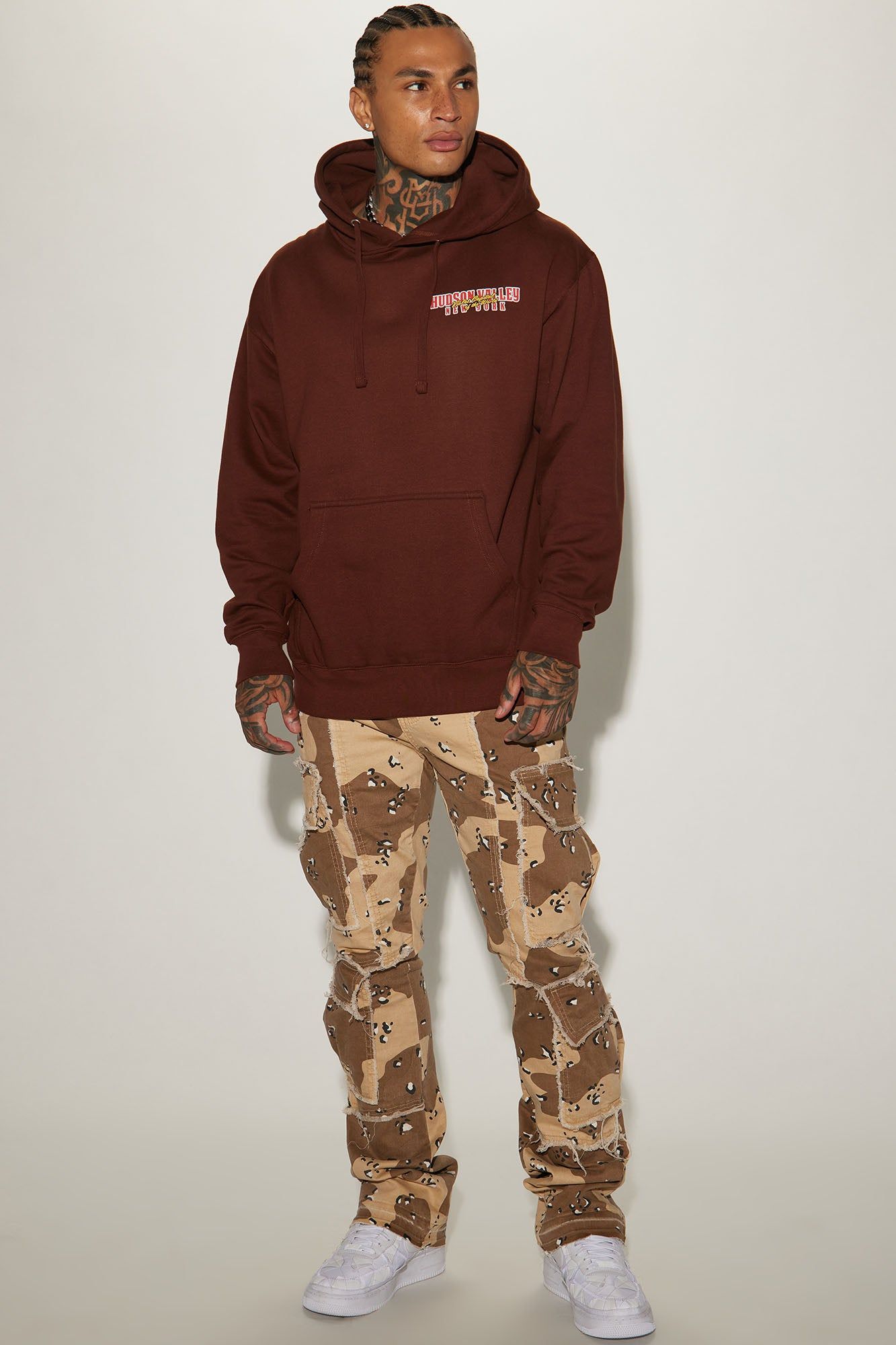 Hudson Valley NY Hoodie - Chocolate sold by Fashion Nova product image thumbnail 2