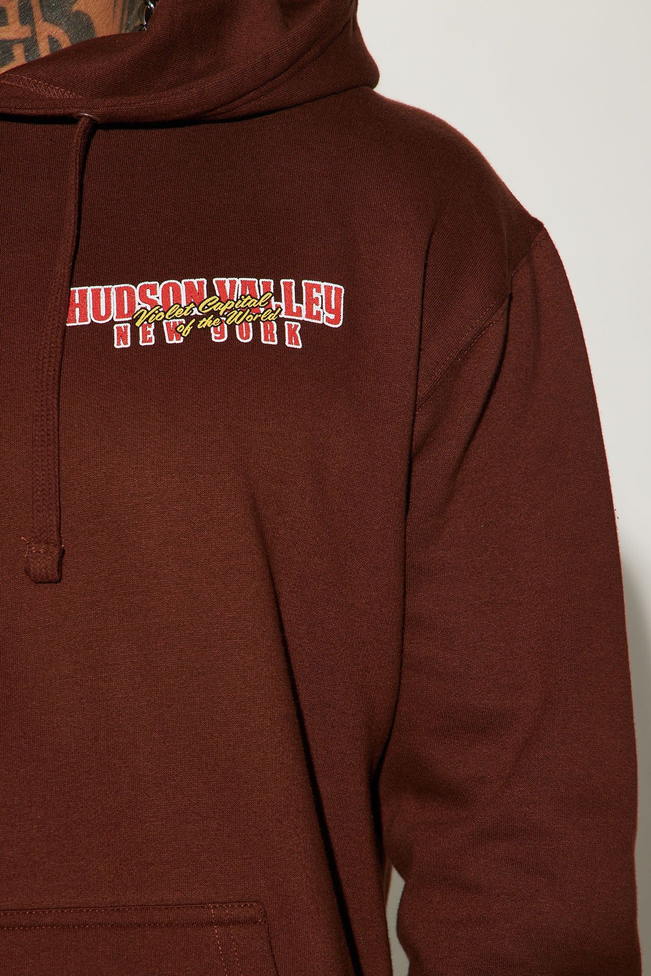 Hudson Valley NY Hoodie - Chocolate sold by Fashion Nova product image thumbnail 3