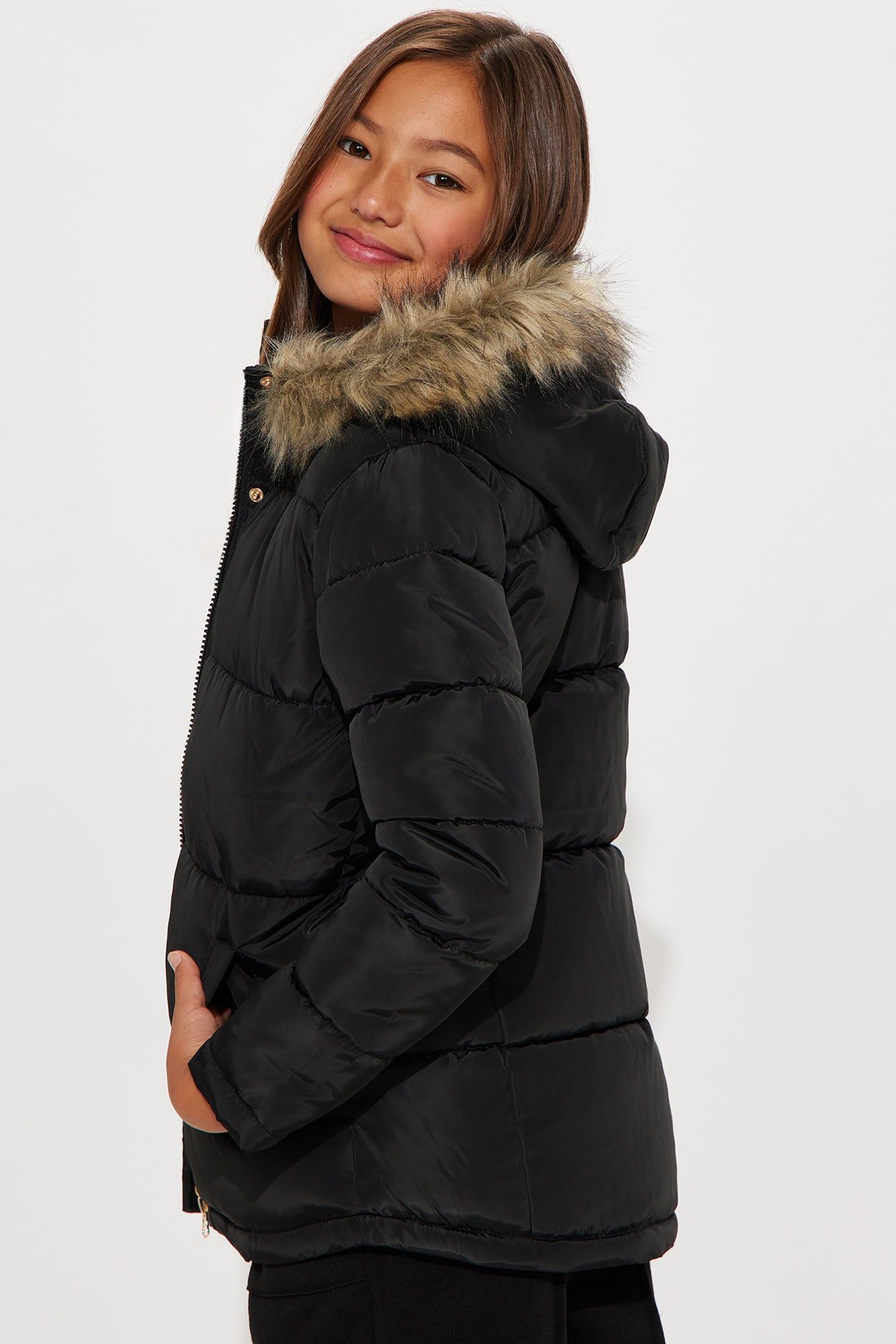 Mini Anorak Puffer Jacket - Black sold by Fashion Nova product image thumbnail 3