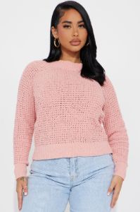 Balboa Bay Sweater  - Rose sold by Fashion Nova