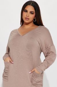 Rayne Maxi Dress - Mocha sold by Fashion Nova