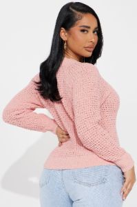 Balboa Bay Sweater  - Rose sold by Fashion Nova