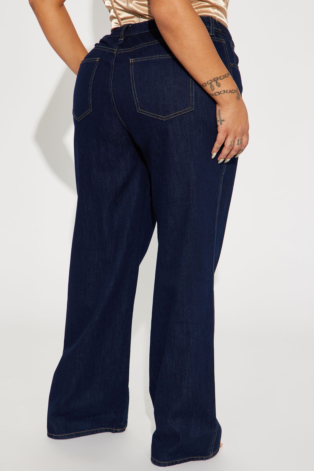 This Just In Loose Straight Leg Jeans - Dark Wash sold by Fashion Nova product image thumbnail 6