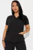 Travel Nurse Jogger 4FLEX Uniform Scrub Set - Black sold by Fashion Nova