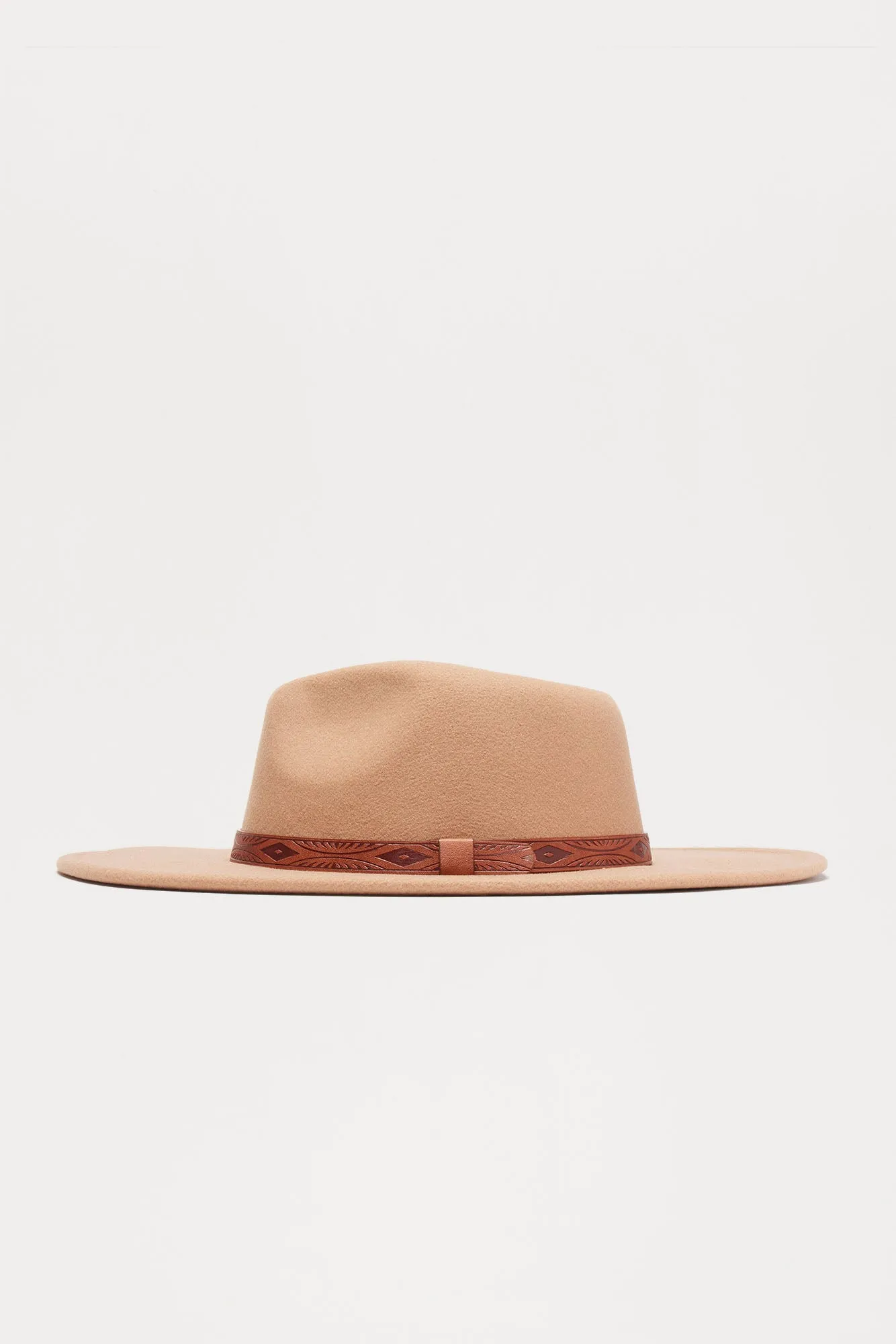 Asher Full Brim Hat - Tan sold by Fashion Nova product image thumbnail 2