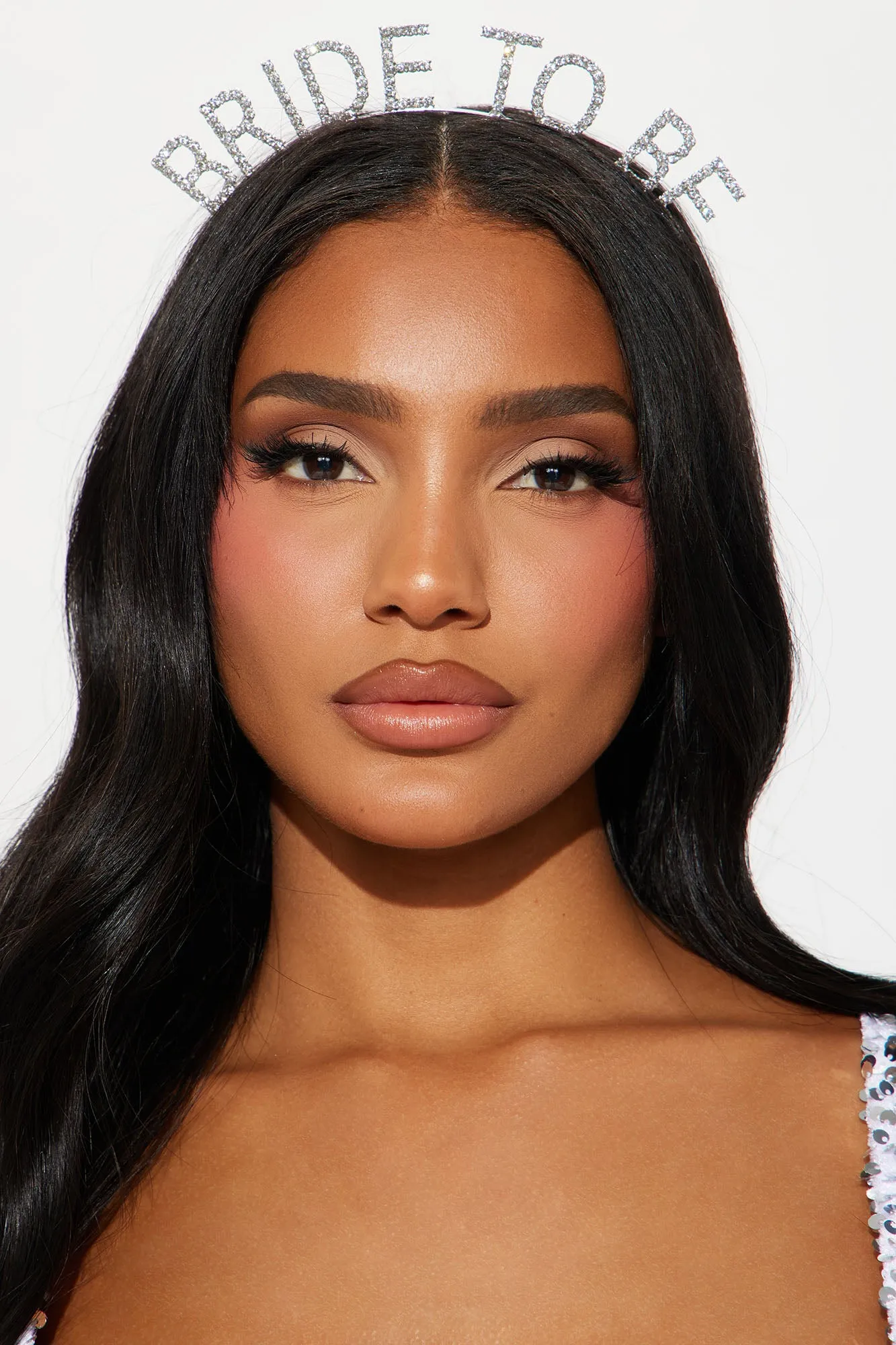 Bride To Be Rhinestone Headband - Silver sold by Fashion Nova