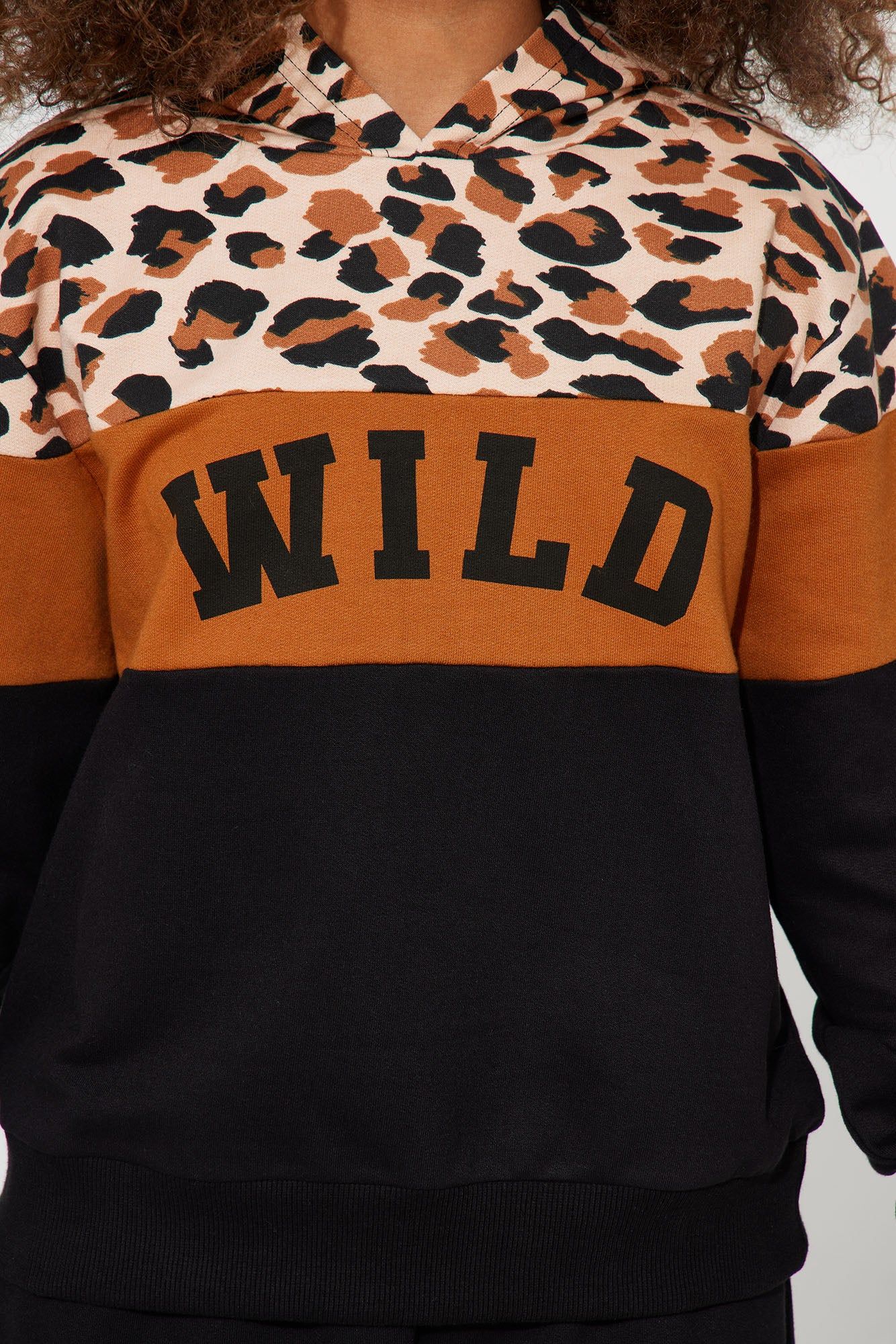 Mini Wild French Terry Jogger Set - Black/combo sold by Fashion Nova product image thumbnail 3