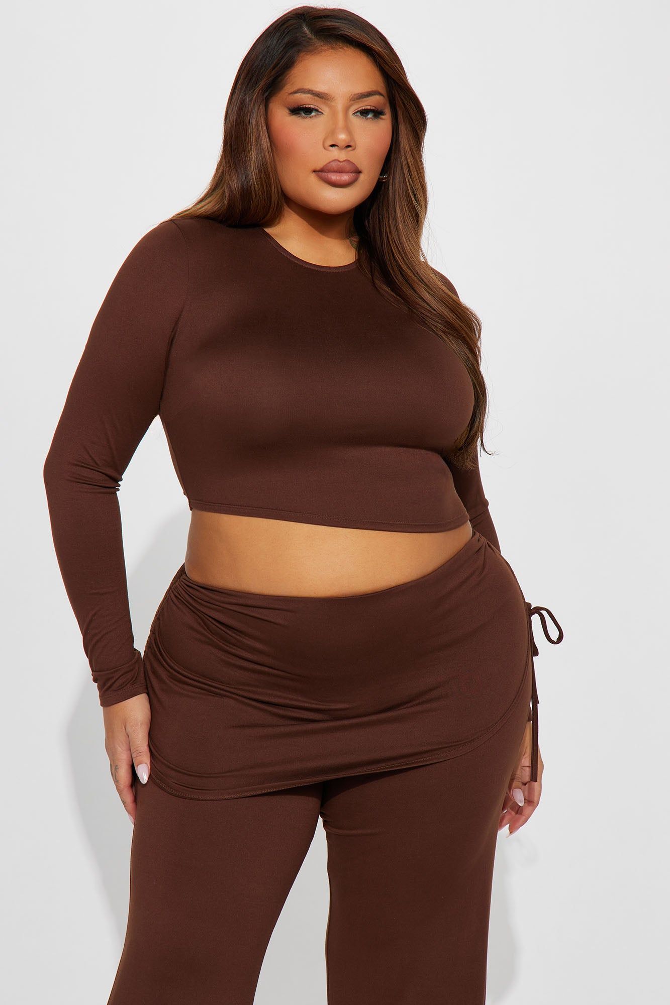 All Or Nothing Pant Set - Brown sold by Fashion Nova product image thumbnail 5