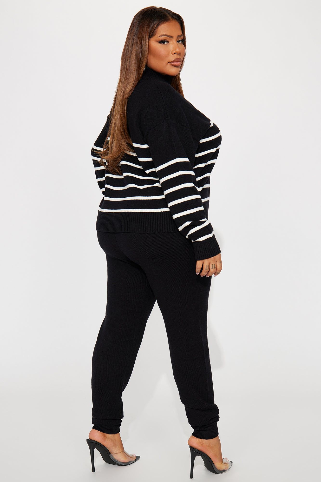 Sadie Sweater Pant Set - Black sold by Fashion Nova product image thumbnail 6