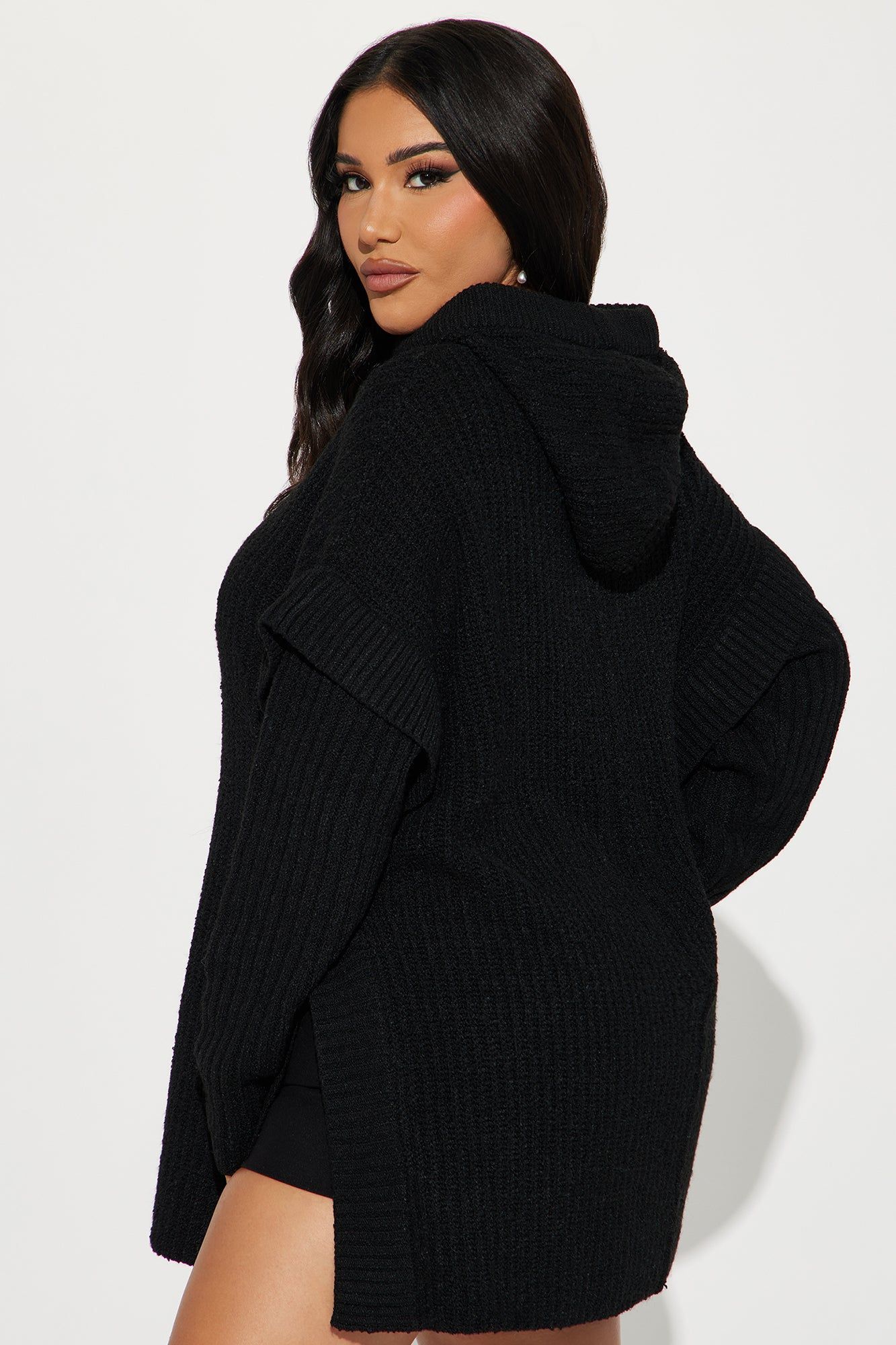 Comfy and Chill Sweater - Black sold by Fashion Nova product image thumbnail 3