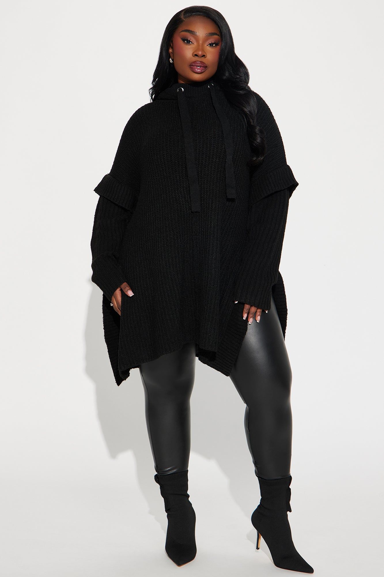 Comfy and Chill Sweater - Black sold by Fashion Nova product image thumbnail 5