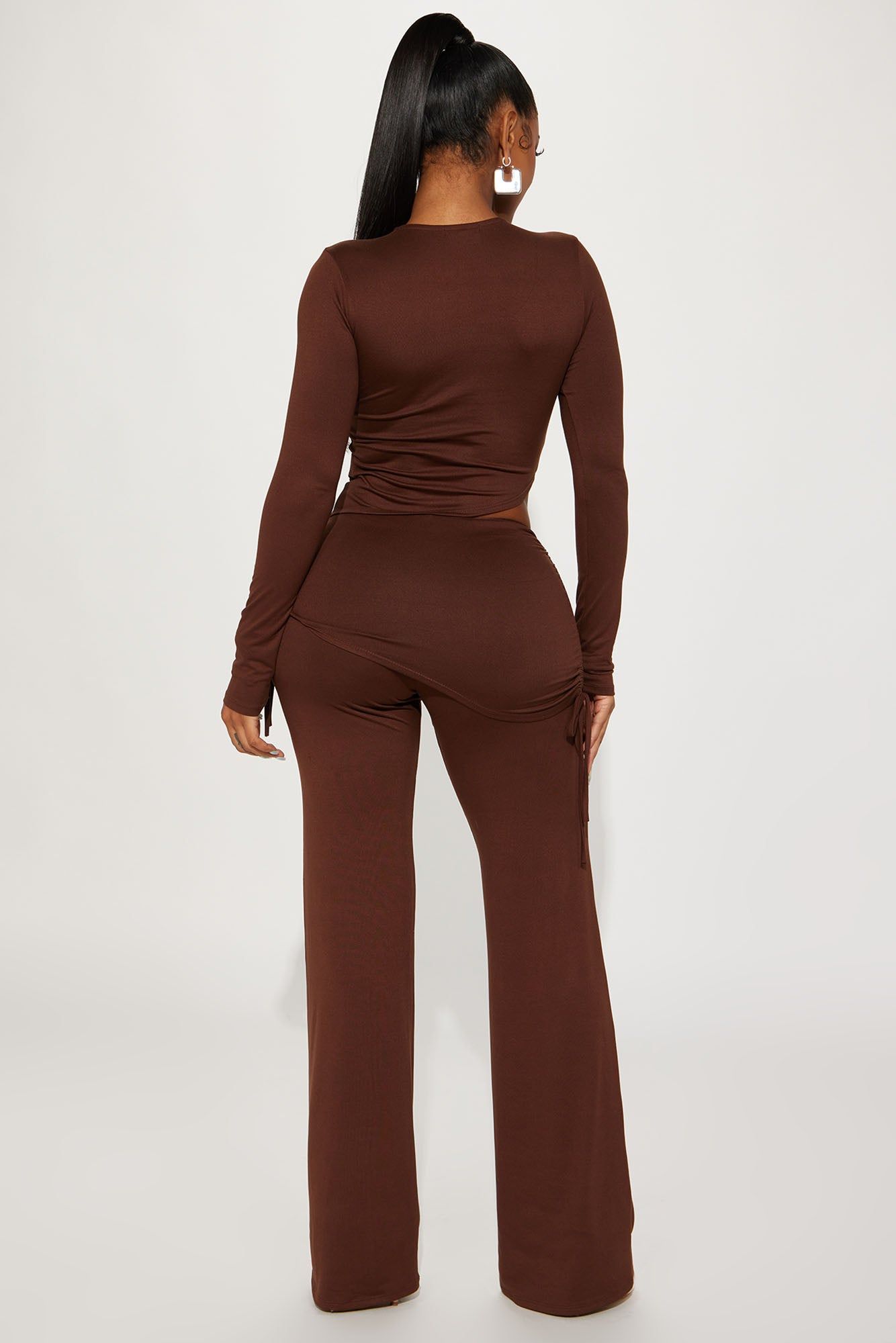 All Or Nothing Pant Set - Brown sold by Fashion Nova product image thumbnail 3