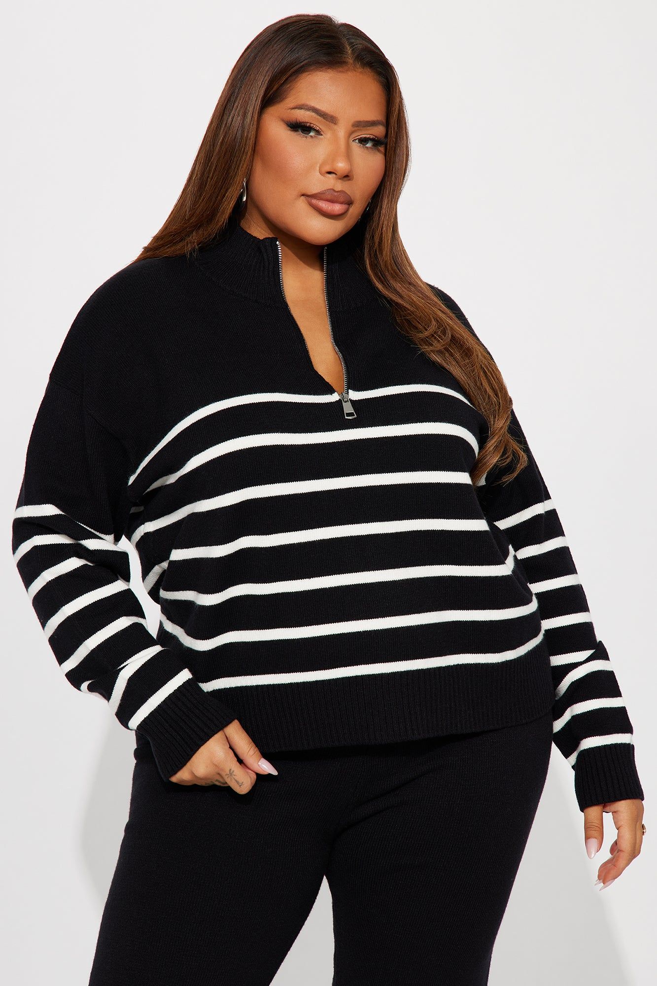 Sadie Sweater Pant Set - Black sold by Fashion Nova product image thumbnail 5