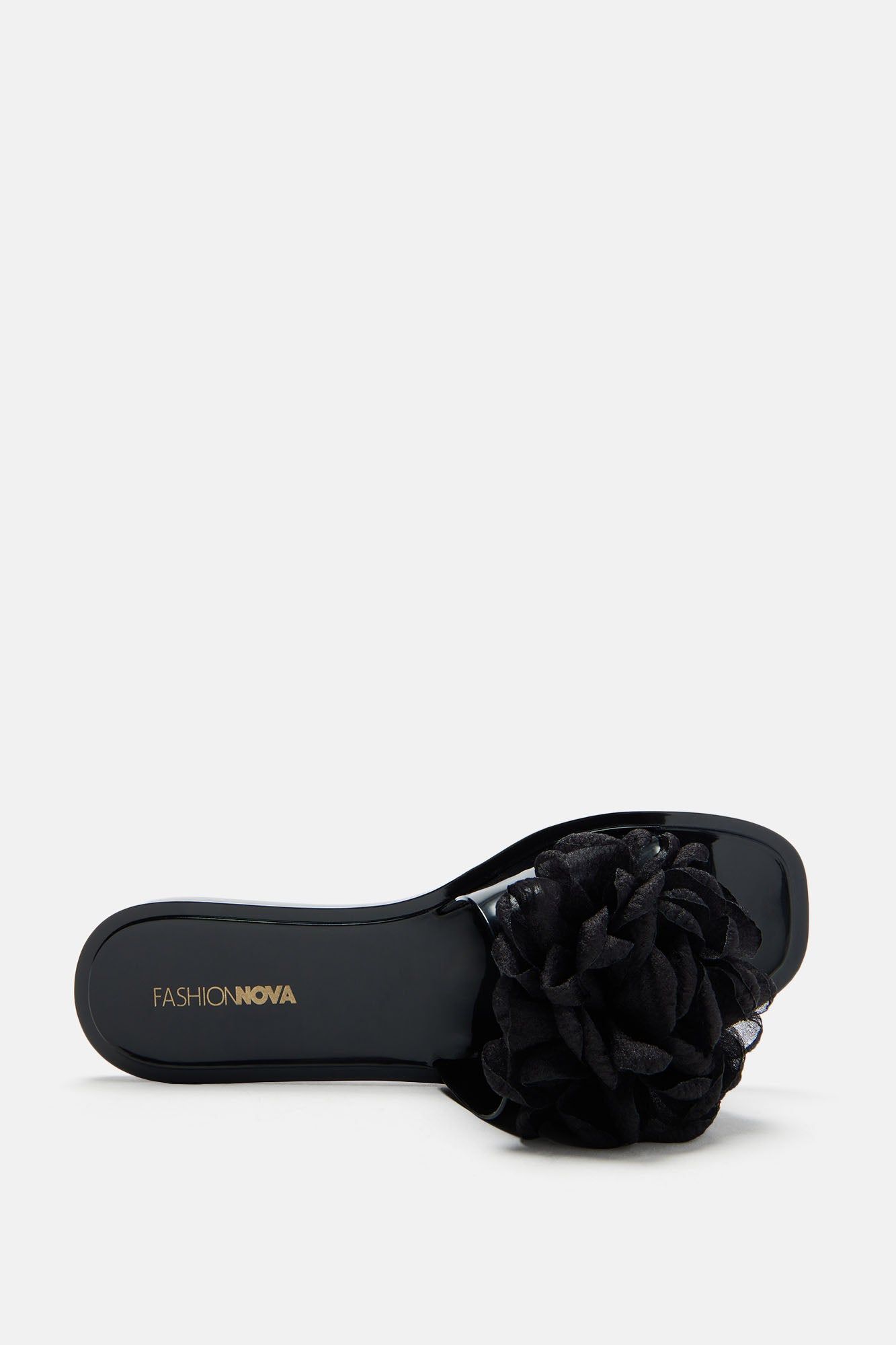 Pretty Lovely Floral Sandals - Black sold by Fashion Nova product image thumbnail 4