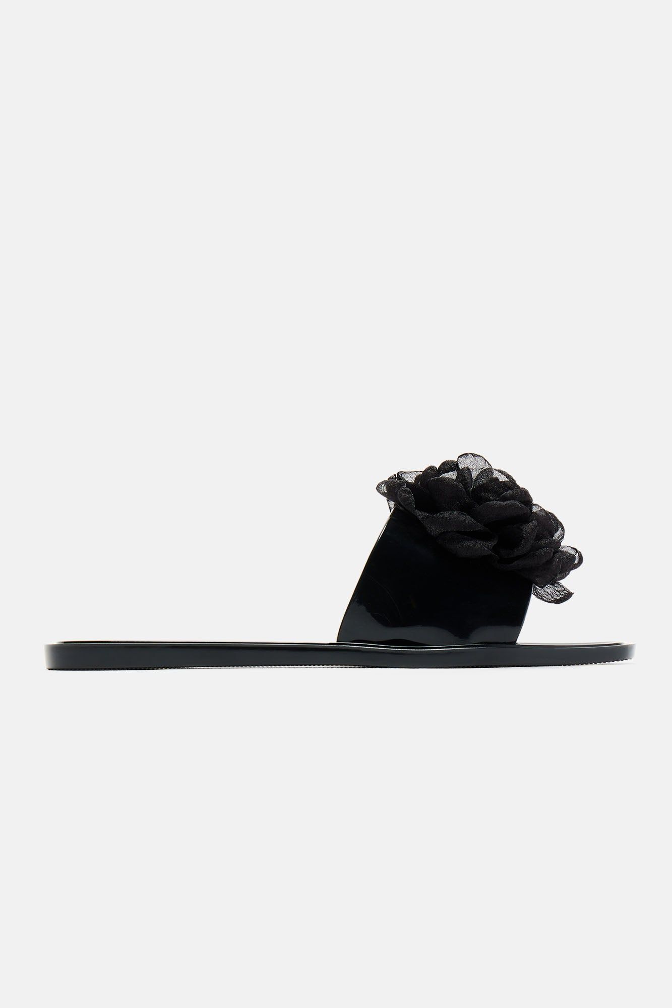 Pretty Lovely Floral Sandals - Black sold by Fashion Nova product image thumbnail 5