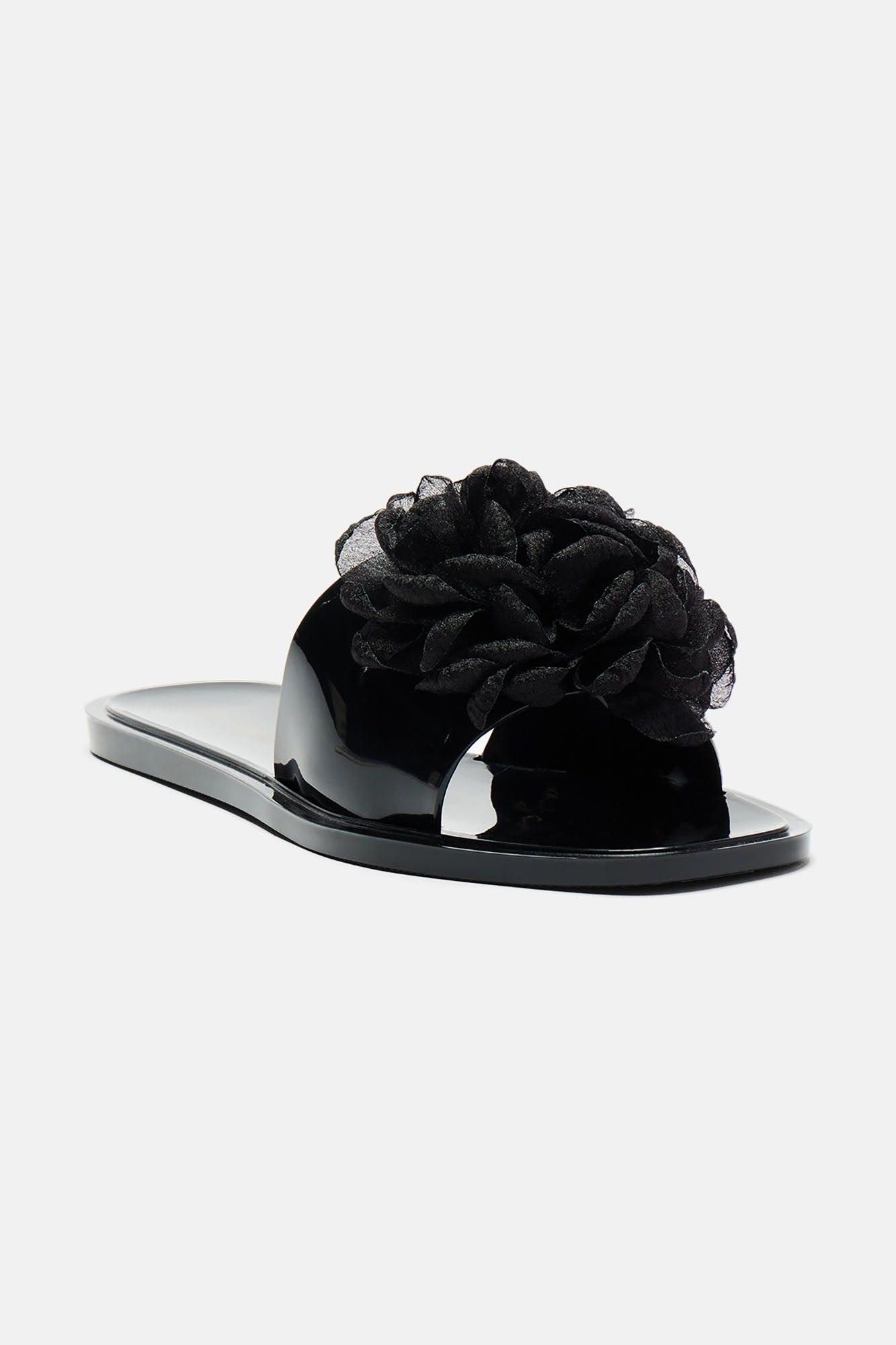 Pretty Lovely Floral Sandals - Black sold by Fashion Nova product image thumbnail 3