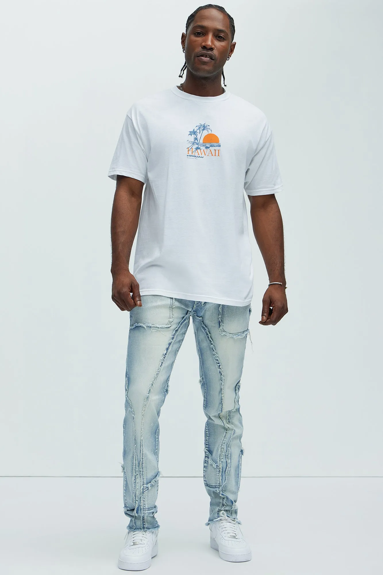 Hawaii Honolulu Short Sleeve Tee - White sold by Fashion Nova product image thumbnail 3