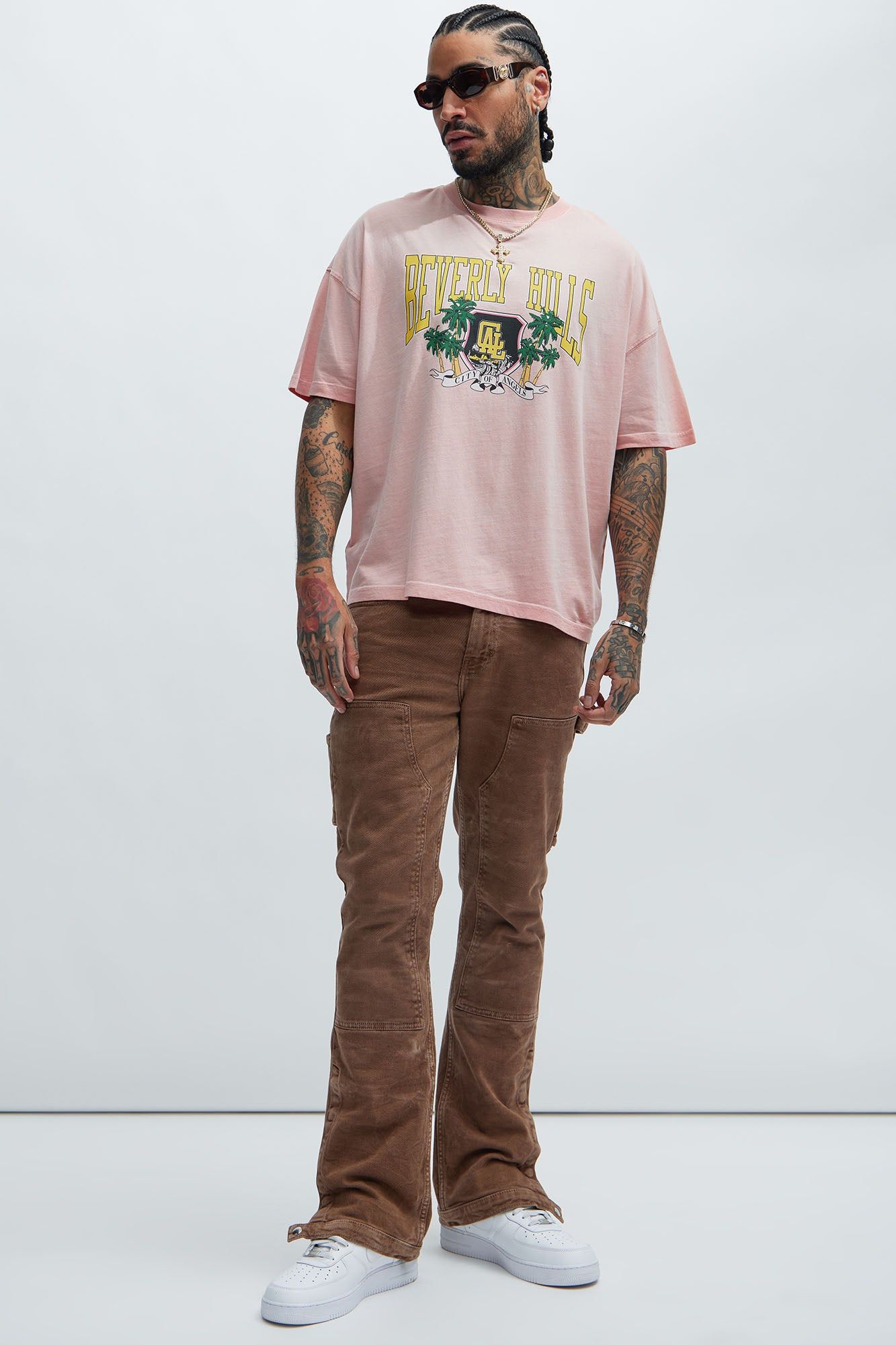 Beverly Hills Oversize Short Sleeve Tee - Pink sold by Fashion Nova product image thumbnail 2