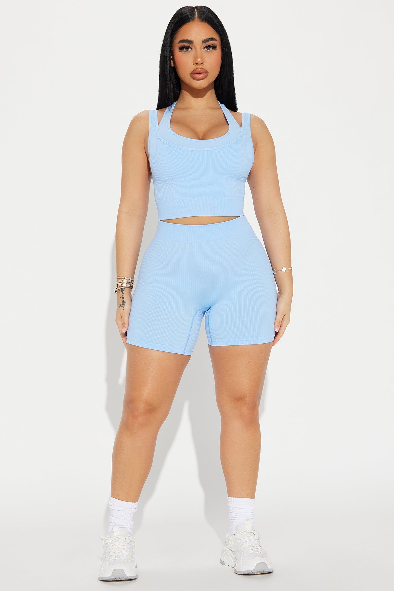 Keep The Pace Active Set - Light Blue sold by Fashion Nova product image thumbnail 3