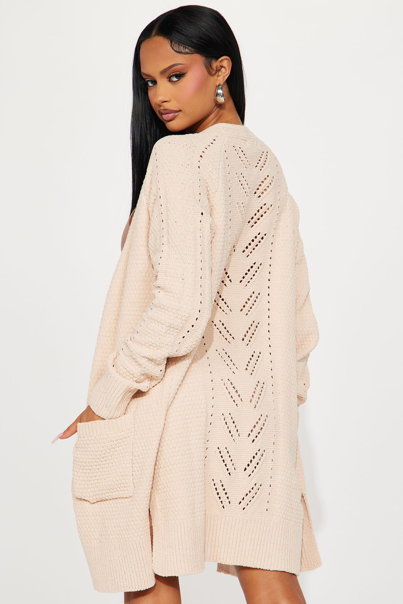 Cartia Cardigan - Sand sold by Fashion Nova product image thumbnail 3