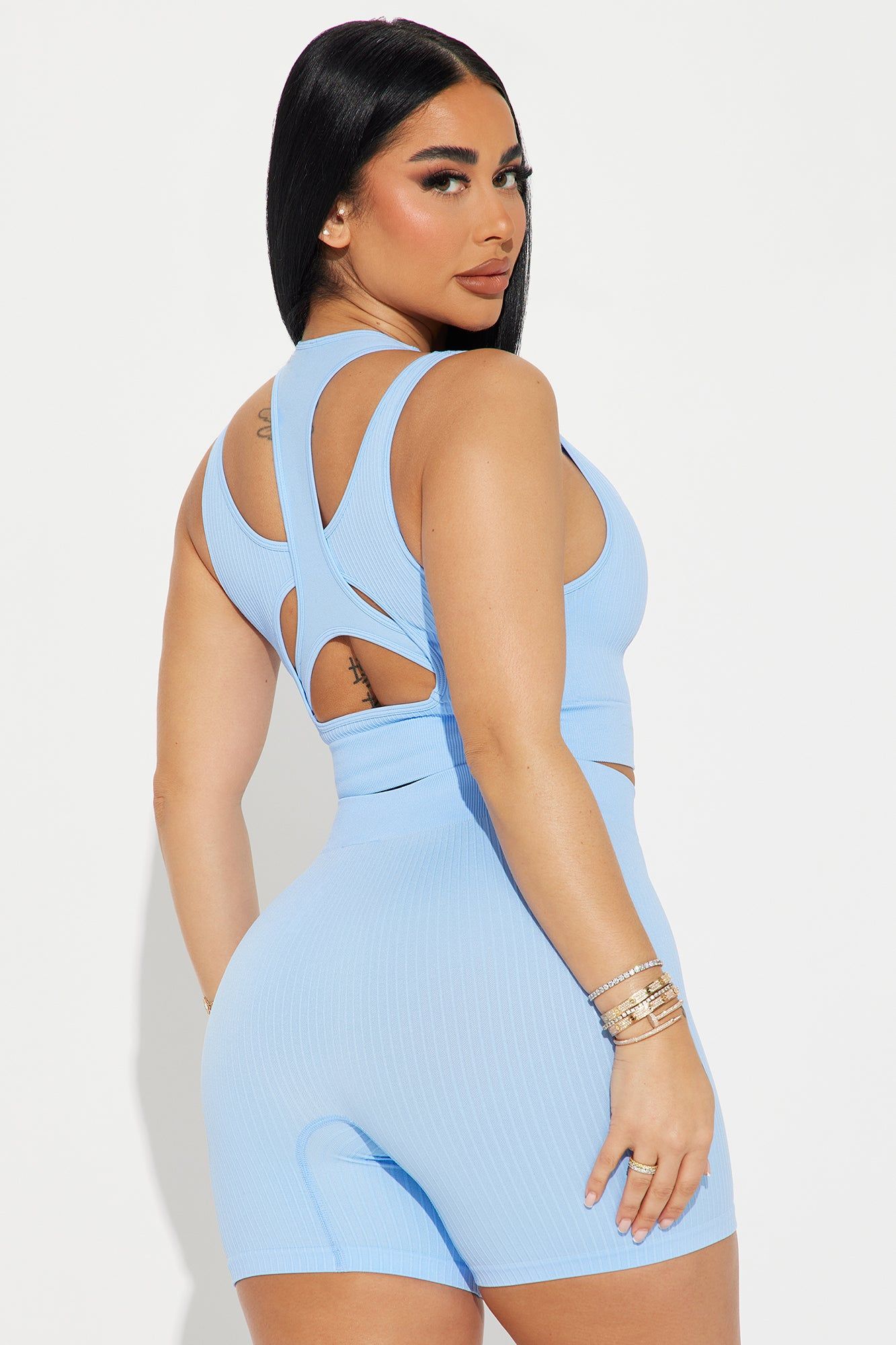 Keep The Pace Active Set - Light Blue sold by Fashion Nova product image thumbnail 2
