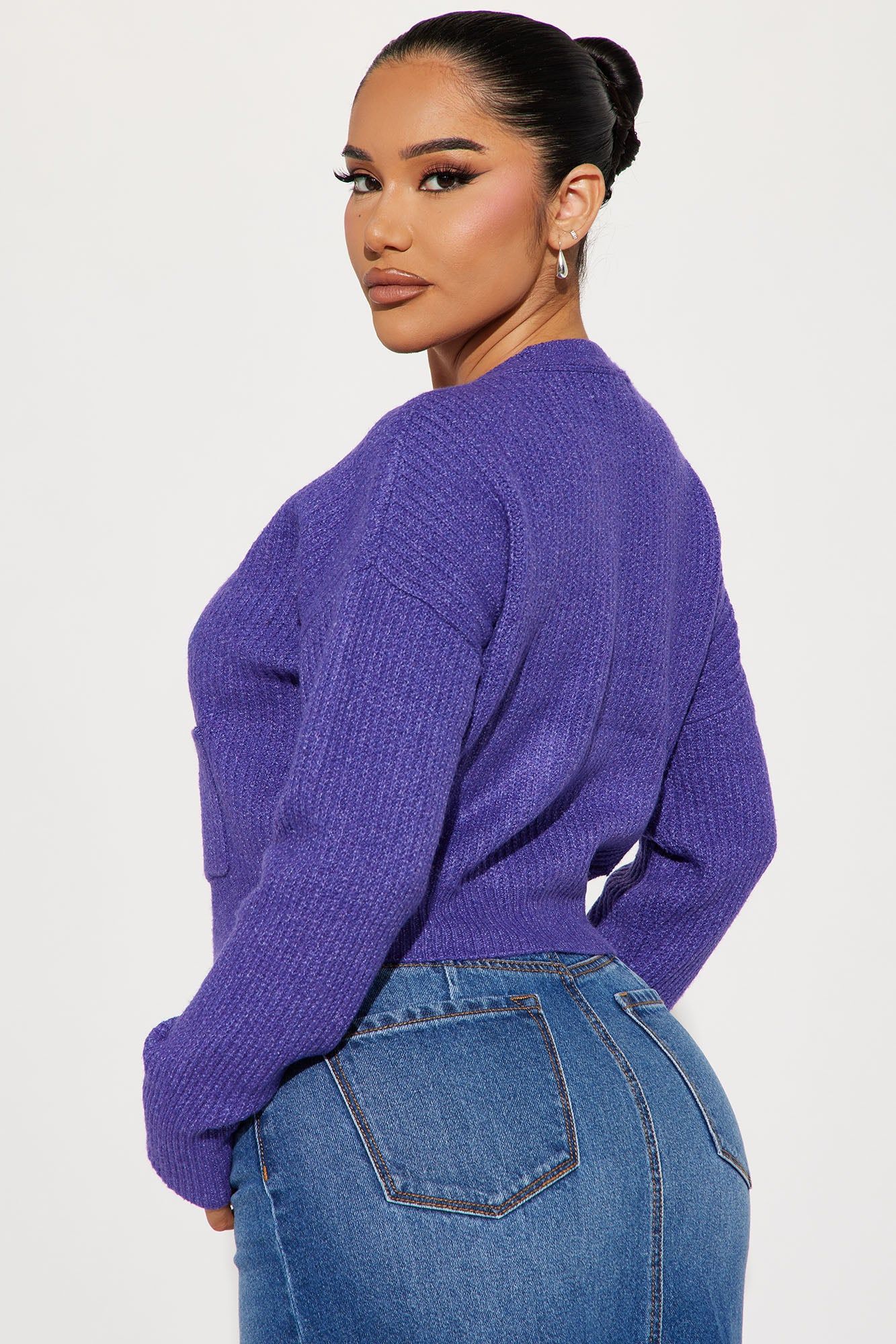Carolina Cardigan - Purple sold by Fashion Nova product image thumbnail 3