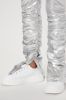 Mini Rock The Night Faux Leather Stacked Pant - Silver sold by Fashion Nova