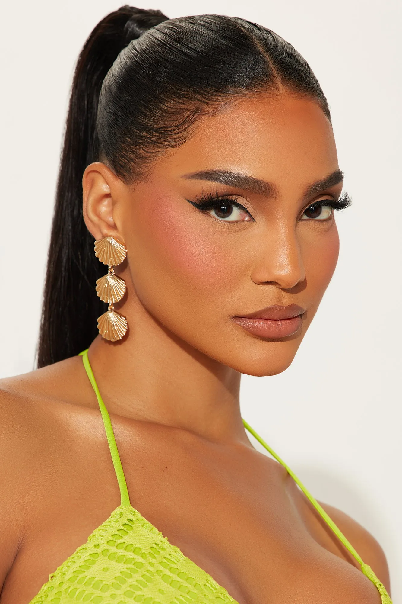 Shelly Earrings - Gold sold by Fashion Nova product image thumbnail 2