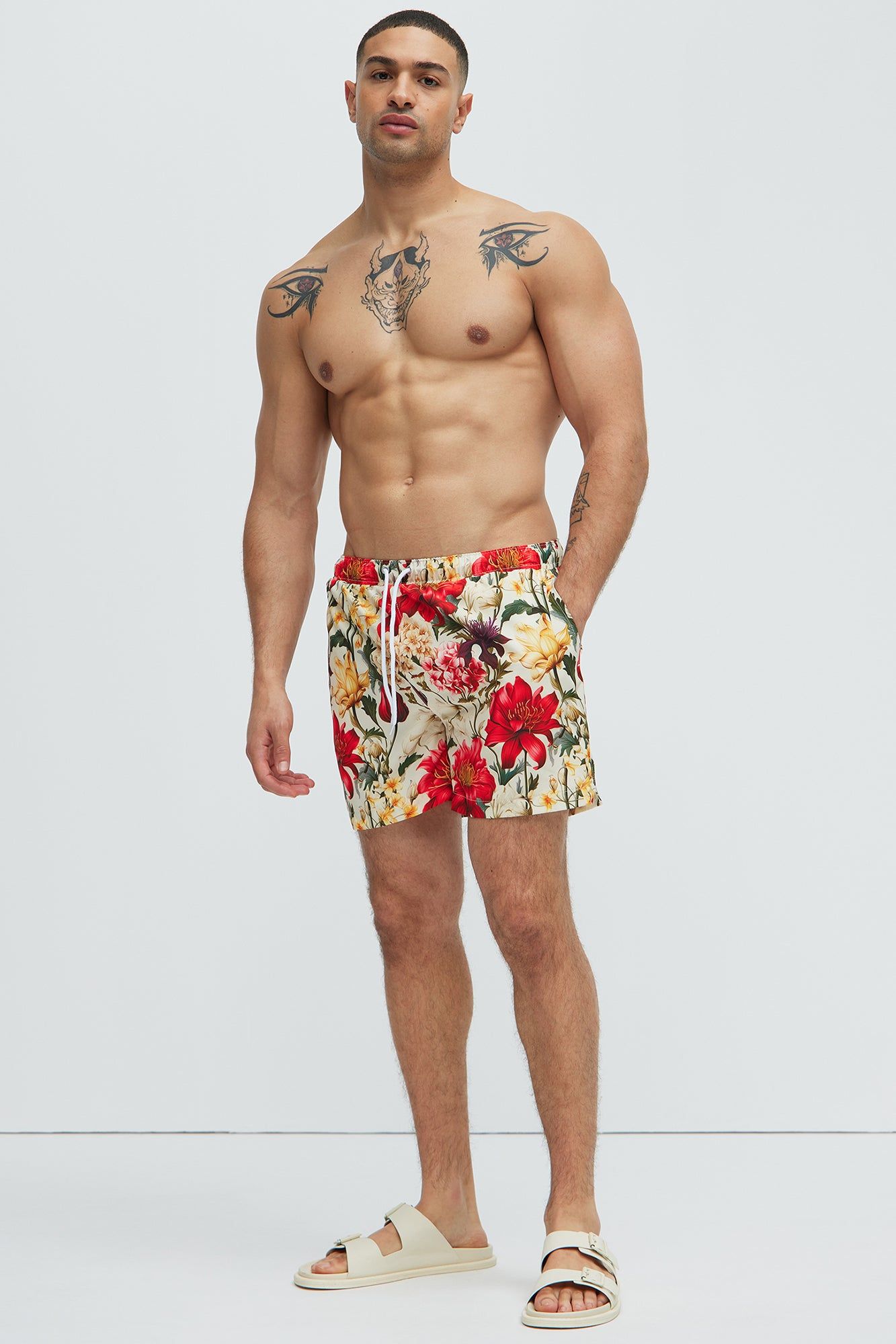 Summer Growth Swim Trunks - Multi Color sold by Fashion Nova product image thumbnail 2