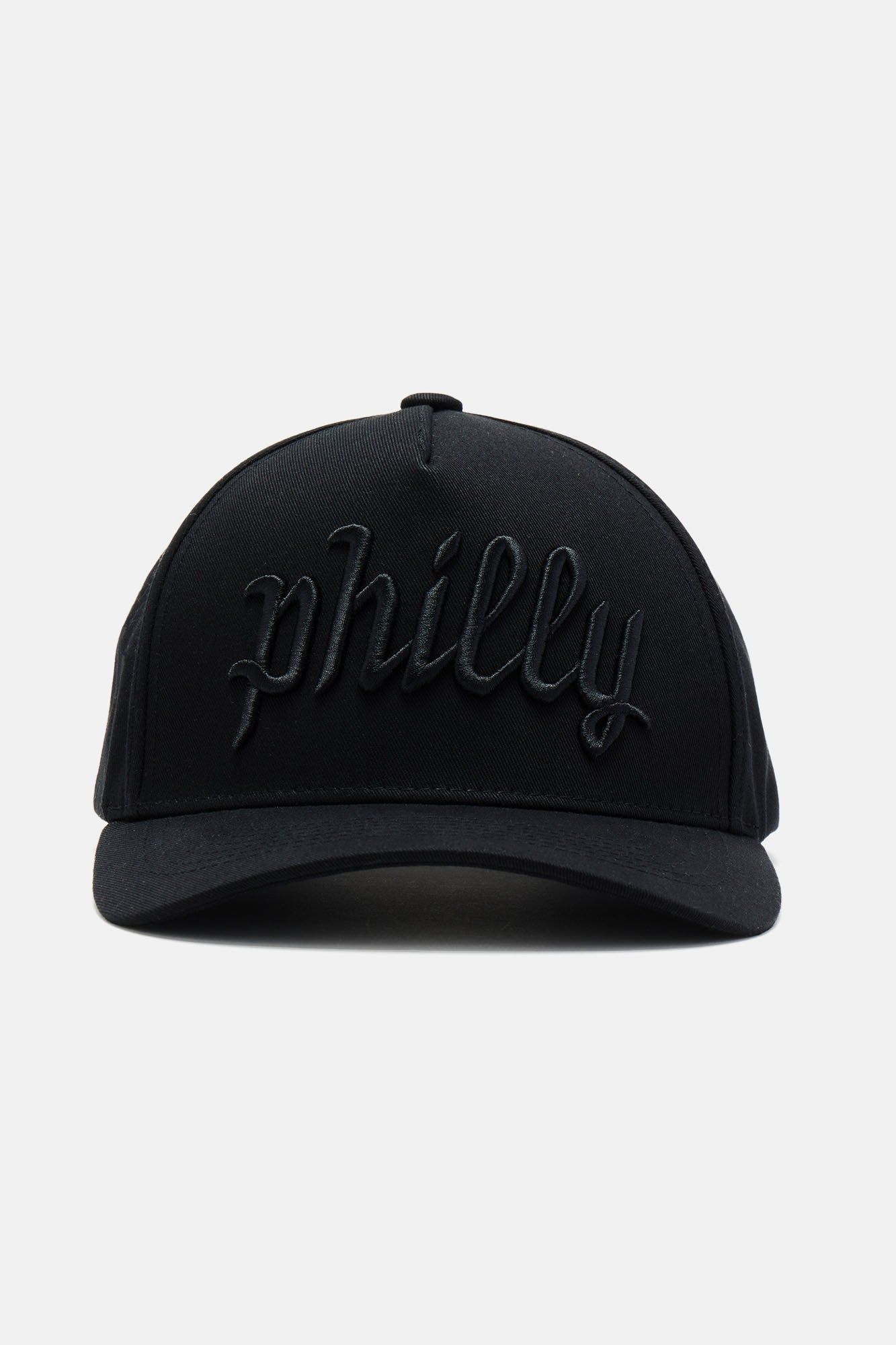 Philadelphia Snapback Hat - Black/Black sold by Fashion Nova product image thumbnail 2