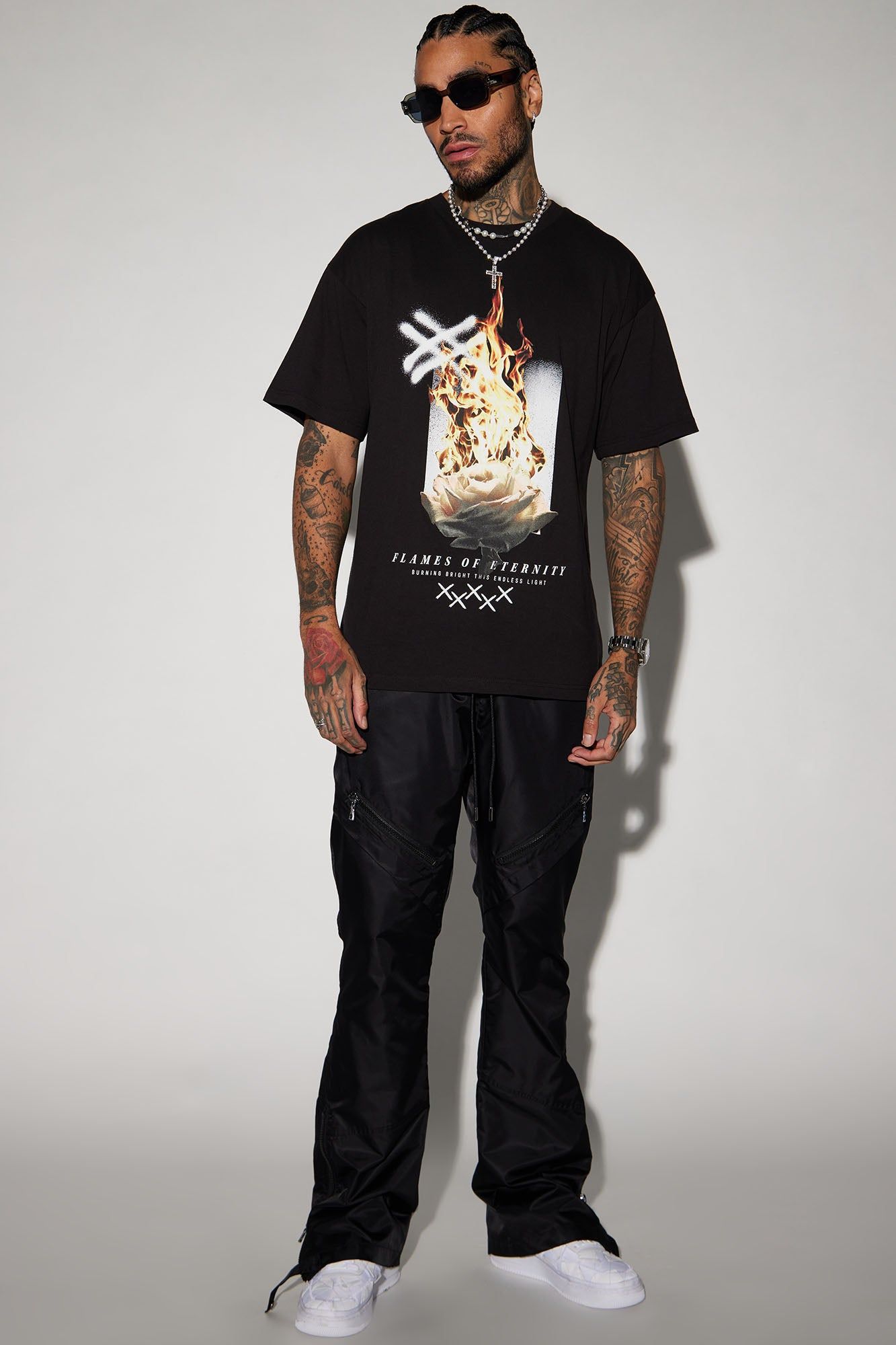 Burn Bright Short Sleeve Tee - Black sold by Fashion Nova product image thumbnail 2