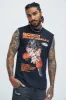 Dragon Ball Z Kamehameha Sleeveless Tee - Black sold by Fashion Nova