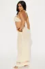 Tropical Waves Crochet Skirt Set - Cream sold by Fashion Nova