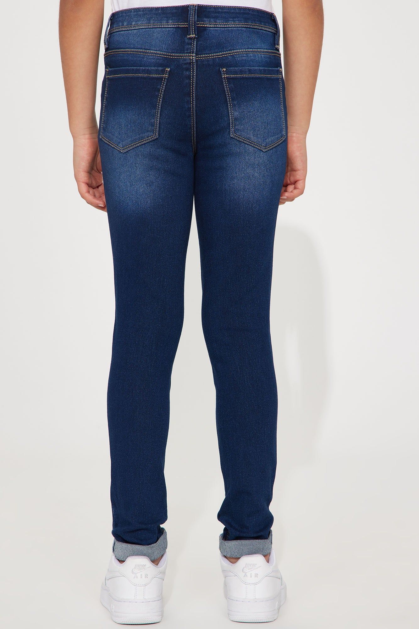 Mini Denim Teddy Bear Skinny Jeans - Dark Wash sold by Fashion Nova product image thumbnail 4