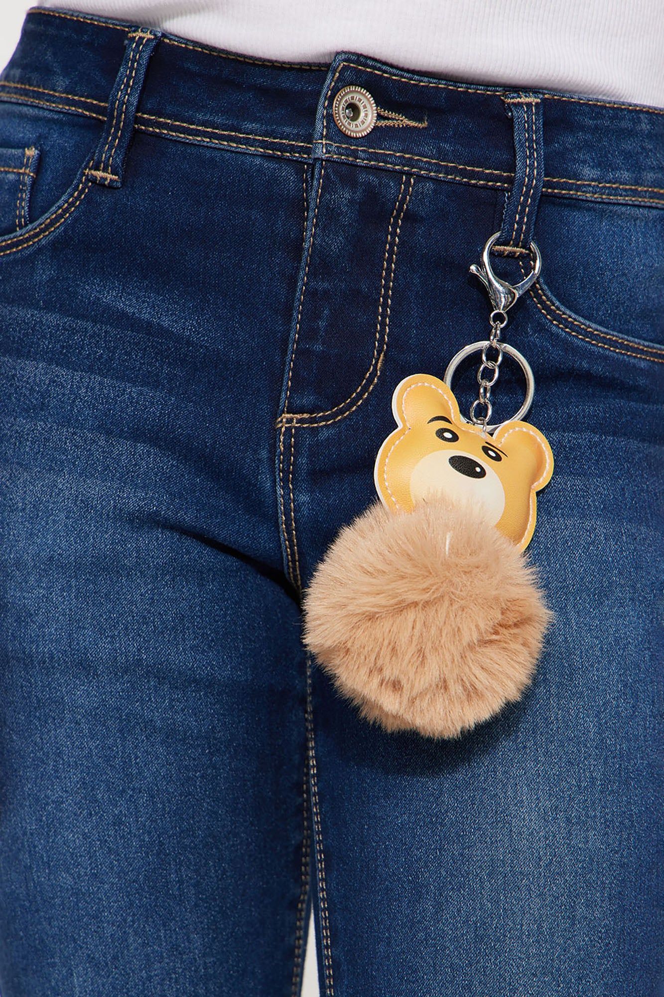 Mini Denim Teddy Bear Skinny Jeans - Dark Wash sold by Fashion Nova product image thumbnail 3