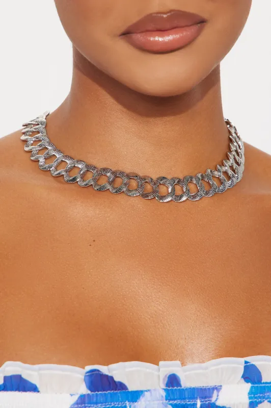 Deserve It Necklace - Silver sold by Fashion Nova