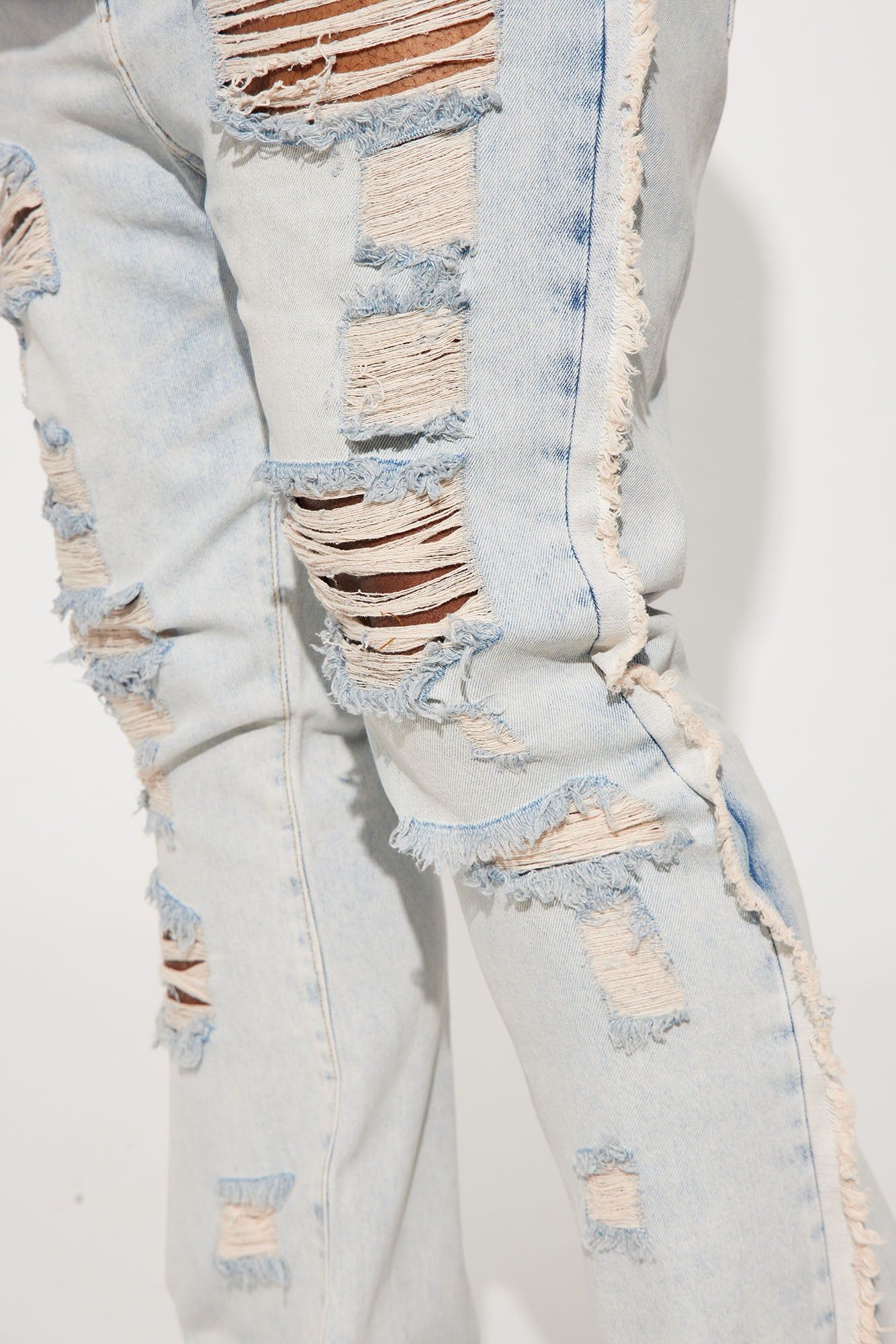 Enduring Dream Slim Stacked Flare Jeans - Light Blue Wash sold by Fashion Nova product image thumbnail 7