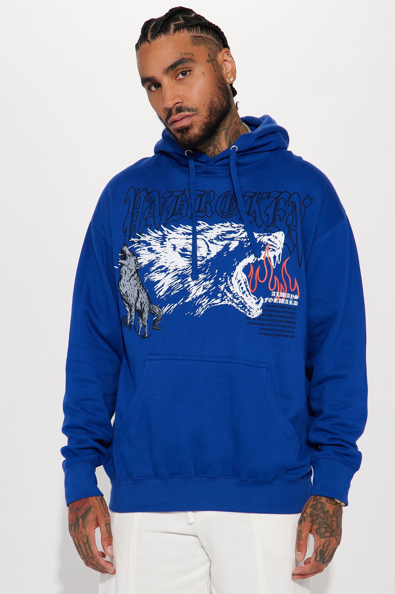 Unbroken Hoodie - Royal sold by Fashion Nova