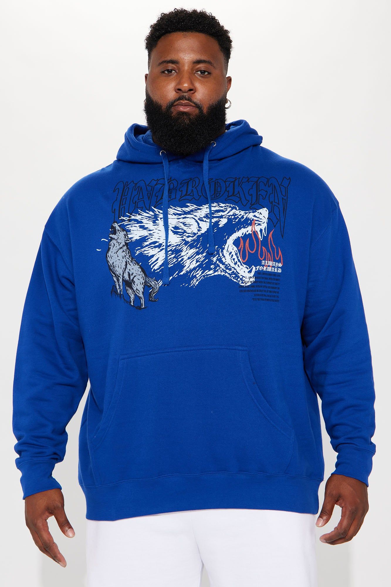 Unbroken Hoodie - Royal sold by Fashion Nova product image thumbnail 2