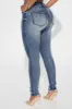 Long Story Short Sculpting Stretch Skinny Jeans - Medium Wash sold by Fashion Nova
