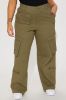 High Standards Wide Leg Cargo Pant - Olive sold by Fashion Nova
