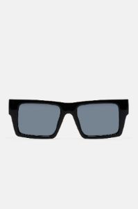 In The Deep Sunglasses - Black/Smoke sold by Fashion Nova