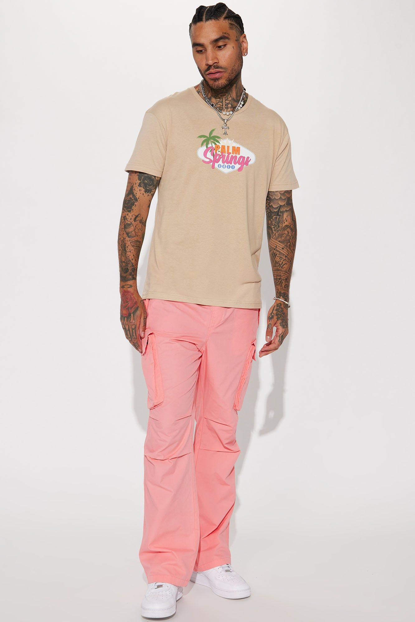 Palm Springs Cali Short Sleeve Tee - Tan sold by Fashion Nova product image thumbnail 2