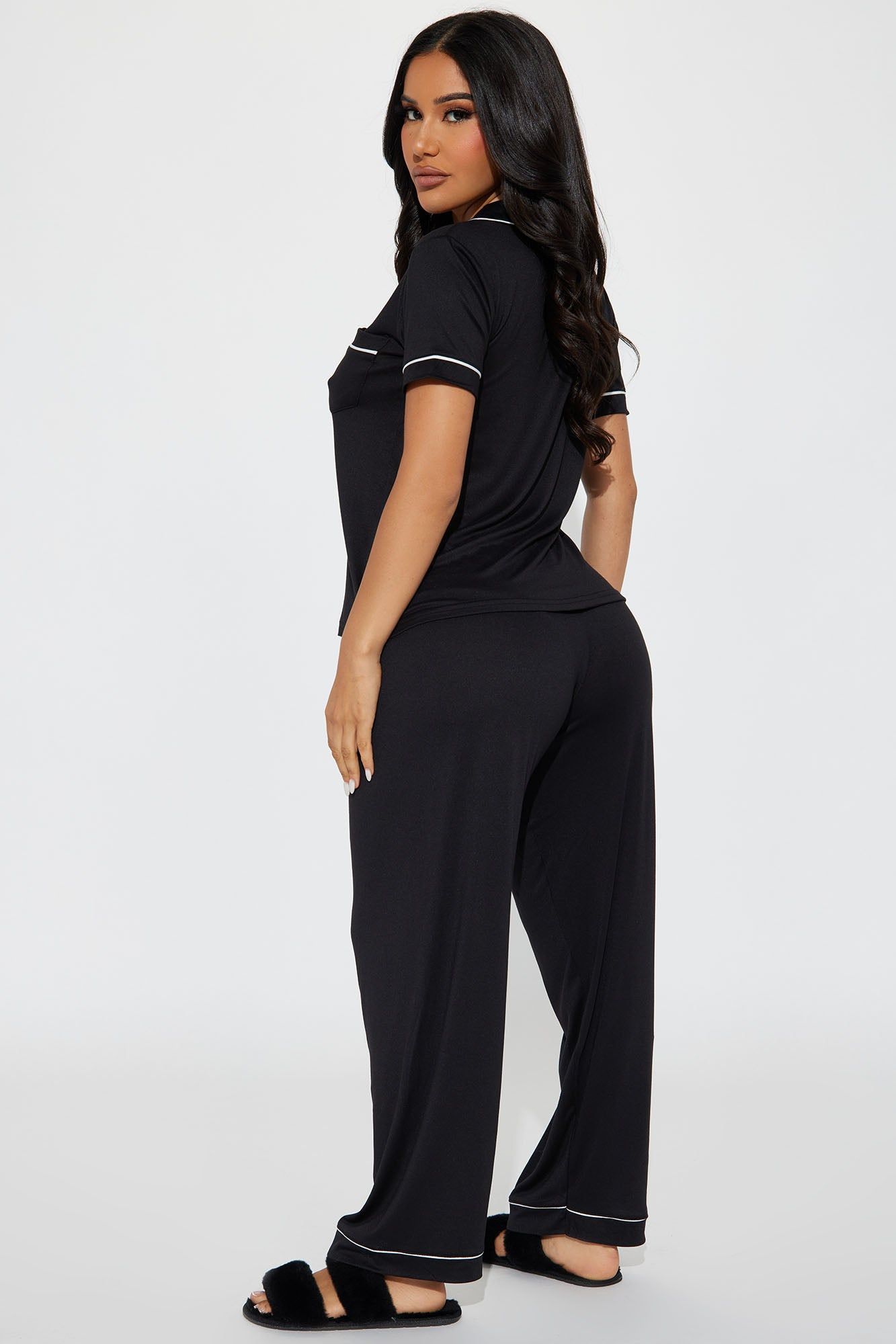 Hit Snooze PJ Pant Set - Black sold by Fashion Nova product image thumbnail 3