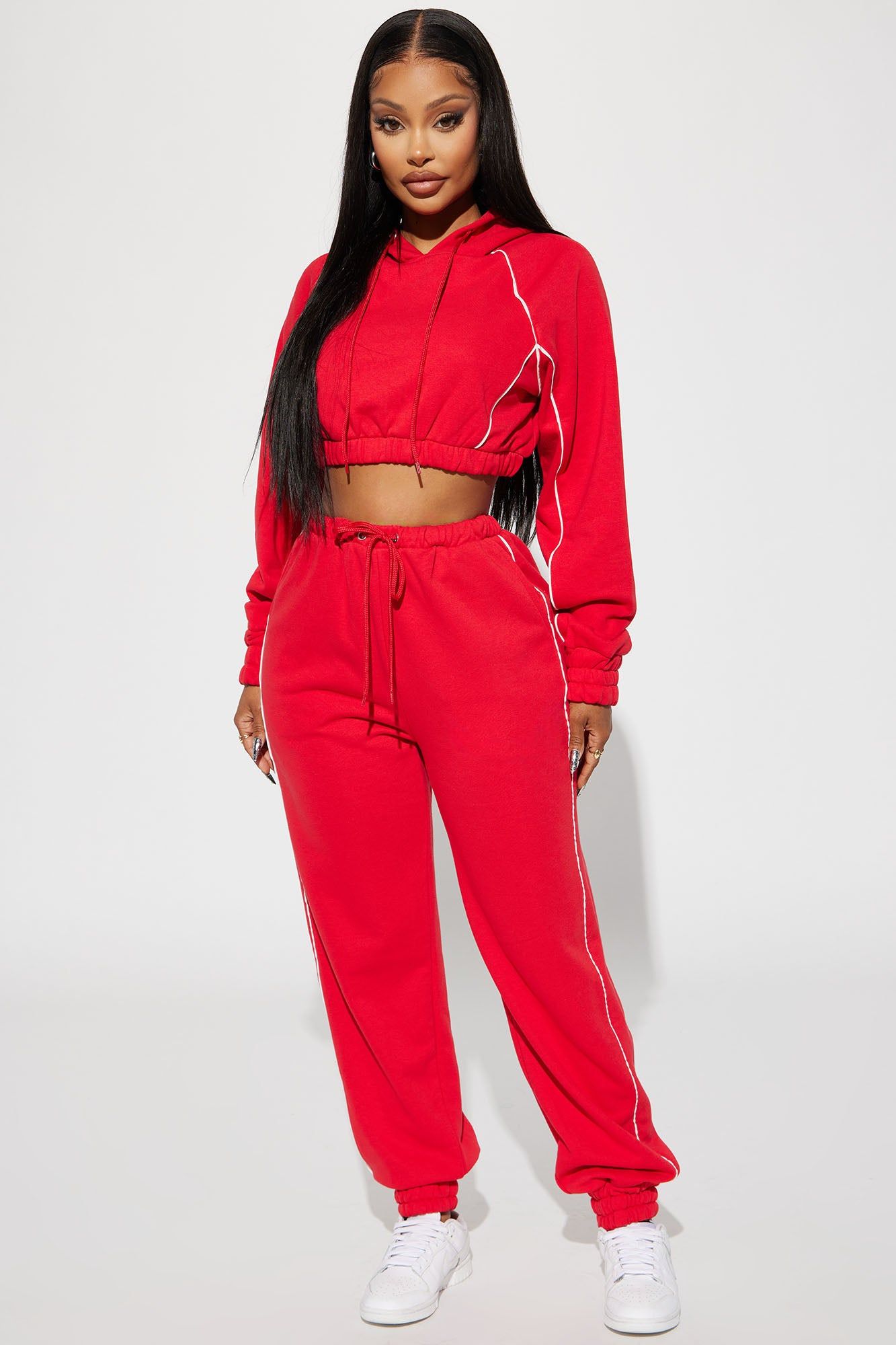 Good Moves Lounge Hoodie - Red sold by Fashion Nova product image thumbnail 2