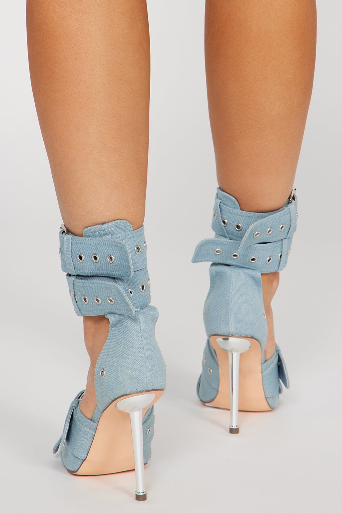 Catching Attention Pumps - Denim sold by Fashion Nova product image thumbnail 4