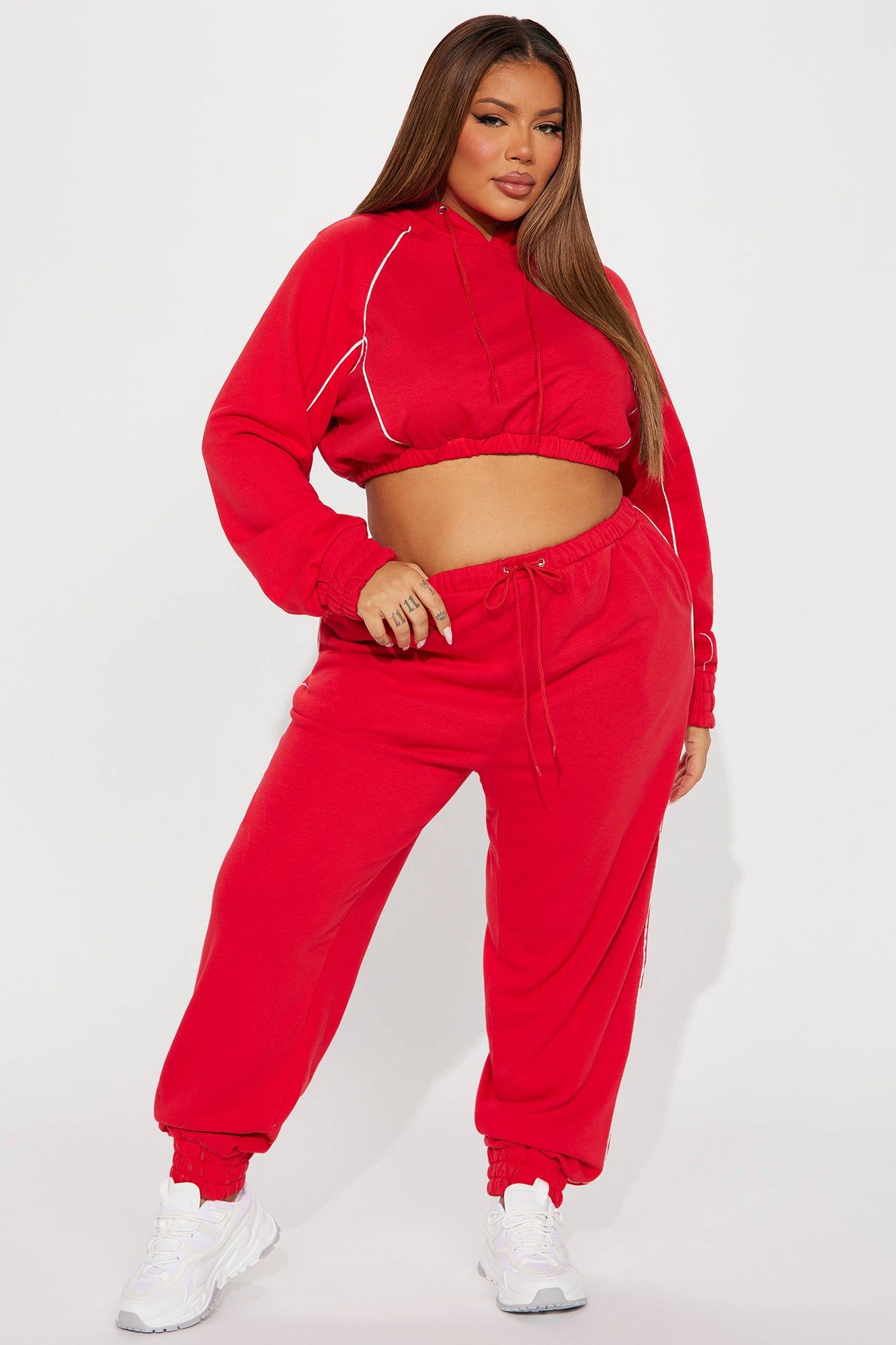 Good Moves Lounge Hoodie - Red sold by Fashion Nova product image thumbnail 5