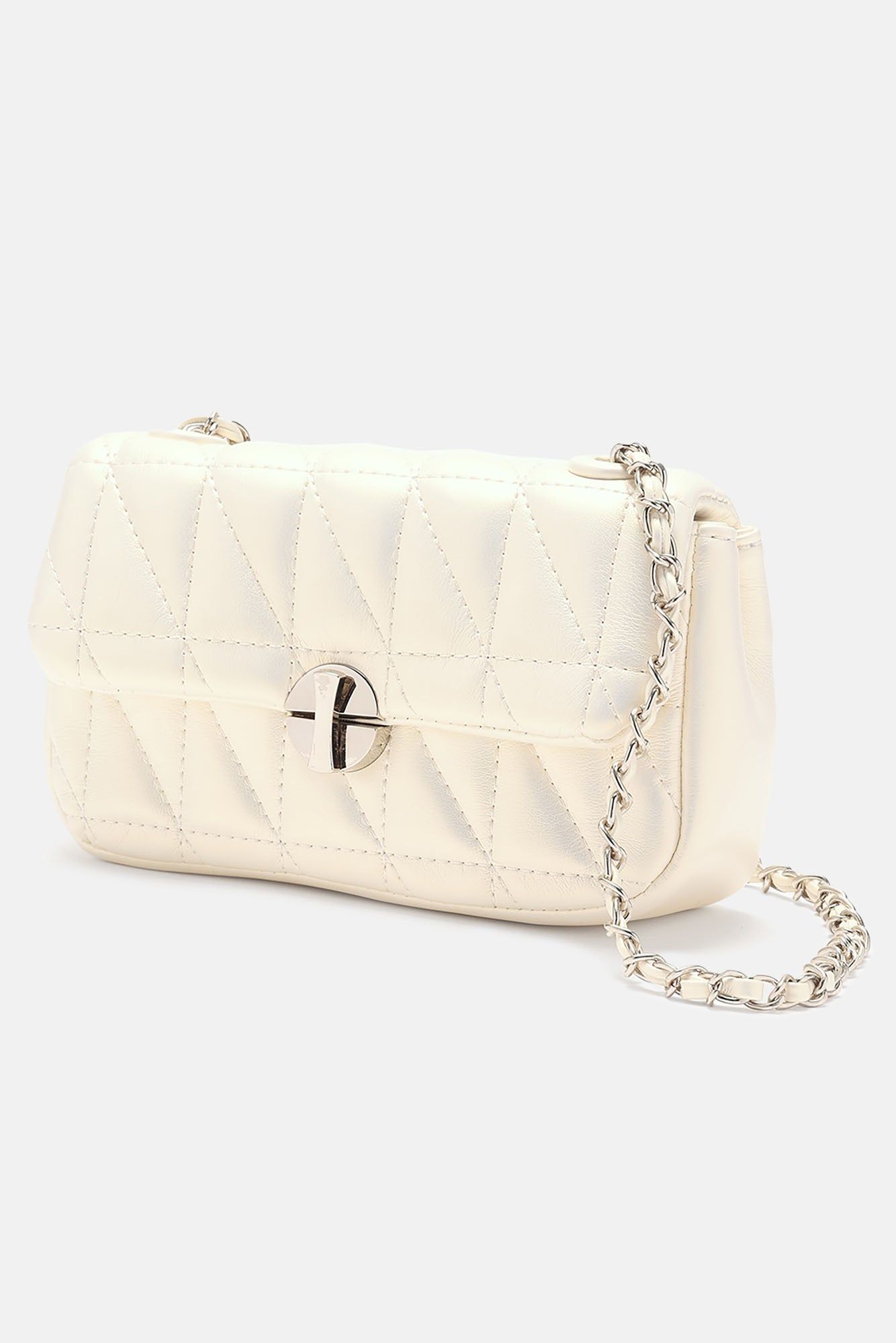 It's Getting Late Handbag - White sold by Fashion Nova product image thumbnail 3